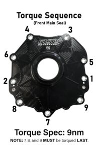 IMS Front Main Seal Torque Sequence 